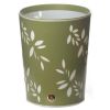 Desktop Waste Basket Office Kitchen Storage Barrel Waste Bin Olive Green(D0101H50UMY)