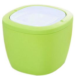 Desktop Waste Basket Office Trash Kitchen Storage Barrel Waste Bin Green(D0101H50UQV)