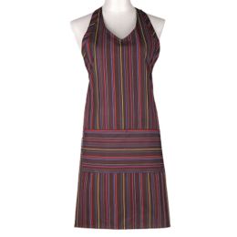 Stylish Unisex Cooking Apron Halt Top Kitchen Aprons Chefs Cook Apron Stripe(D0101H5CDVA)
