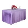 Tablecloth Rectangular Polyester Tablecloth,47-Inch, B(D0101H5J5DV)