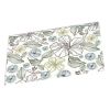 4 PCS Creative Flower Vinyl Placemats Table Decor Waterproof Place-mat. No.6(D0101H5VUEV)