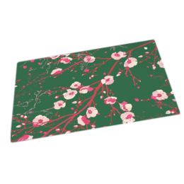 4 PCS Creative Flower Vinyl Placemats Table Decor Waterproof Place-mat. No.4(D0101H5VURU)