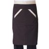 Unisex Half-length Apron Home/Hotle Kitchen Chefs Cooking Aprons,Coffee(D0101H5Z7VV)
