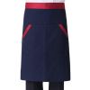 Unisex Half-length Apron Home/Hotle Kitchen Chefs Cooking Aprons,Deep Blue(D0101H5Z7VW)