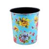 Colorful Wastebasket Round 8L Trash Can/Bins for Home/Kitchen/Office, B(D0101H71VPA)