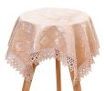 European Style Fabrics Square Lace Tablecloth, Table Cover 85x85cm(D0101H7VSKV)