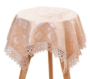 European Style Fabrics Square Lace Tablecloth, Table Cover 85x85cm(D0101H7VSKV)