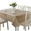 Elegant Waterproof Tablecloths Anti-oil Table Linens, Stripe [138*180cm](D0101H7VX1U)