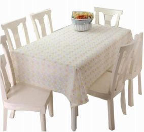 Elegant Waterproof Tablecloths Durable Table Linens/Covers, floral [137*180cm](D0101H7VXY7)