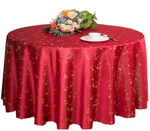 Hotels Weddings Banquets Tabletop Accessories Round Tablecloths Table Cover Red (200x200 CM)(D0101HEIEIU)
