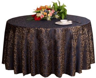 Weddings Banquets Hotels Tabletop Accessories Round Tablecloths 220x220CM (Dark Blue)(D0101HEIESG)