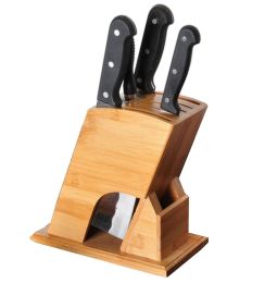 Creative Bamboo Knife Rack/Holder/Storage Knife Blocks for Kitchen(D0101HES9CG)