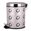 Stylish Home/Kitchen/Office Pedal Wastebasket Trash Can With Lid Foot Trash #13(D0101HES9WW)
