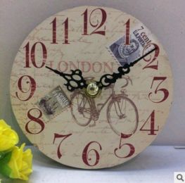 Home wooden table clock promotional gift clock(D0101HHELTX)