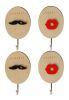 4 Pcs Wooden Hooks Strong Adhesive Kitchen Bathroom Wall Door Load-bearing Hooks(D0101HR3DQU)