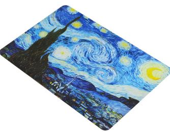 4 Pieces Creative Waterproof Oil-resistant Placemats Starry Sky(D0101HR40QG)