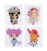 Strong Wall Hooks Seamless Sticky Hooks Kitchen Bathroom Wall Hooks Pretty Girls(D0101HR49LA)