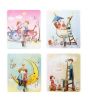 Strong Glue Hooks Kitchen Bathroom Hooks Door Stickers Hooks Forever Love Series(D0101HR49V7)