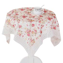 55 x 55-Inch Europeanism Slap-up Tablecloths Rural Square & Round Table cloth NO.18(D0101HRHT27)