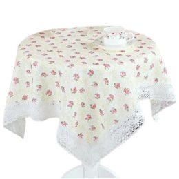 55 x 55-Inch Europeanism Slap-up Tablecloths Rural Square & Round Table cloth NO.19(D0101HRHT2G)