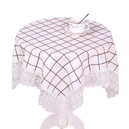 55 x 55-Inch Europeanism Slap-up Tablecloths Rural Square & Round Table cloth NO.24(D0101HRHTGW)