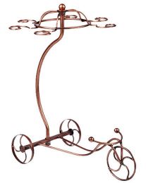 Wine Holder Stainless Steel Wine Rack Popular Metal Wine Rack Chariot(D0101HRM63A)
