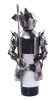 Wine Holder Stainless Steel Wine Rack Modern Metal Wine Rack Warrior B(D0101HRMYEA)