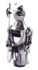 Wine Holder Stainless Steel Wine Rack Modern Metal Wine Rack Warrior C(D0101HRMYEV)