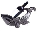 Wine Holder Stainless Steel Wine Rack Modern Metal Wine Rack Fish B(D0101HRMYS7)