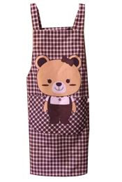 Waterproof And Oil-resistant Kitchen Apron Fashion Cute Adult Apron #9(D0101HRN3RV)