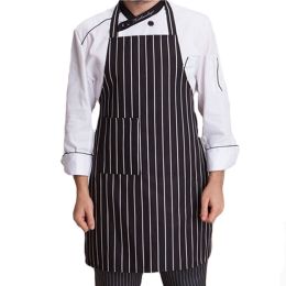 Mens Chef Apron Aprons Bib for Kitchen/Bistro/Cooking/Baking/Cleaning(D0101HXM33W)
