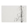 Set of 2 Continental Placemat Waterproof Silicone Pad Table Decor Musical Notes(D0101HXMUGW)