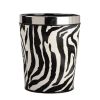 Household Wastebasket Round Trash Can/Bins for Home/Kitchen/Office 12L - Zebra(D0101HXZH77)