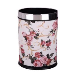 Classic Household Wastebasket Round Trash Can/Bins for Home/Kitchen/Office 12L(D0101HXZHEA)
