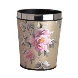 Household Wastebasket Round Trash Can/Garbage Bins for Home/Kitchen/Office 12L(D0101HXZHXW)