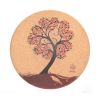 2PCS Cork Coasters Wooden Cup Mats Drinks Holder Placemats Table Decor(D0101HXZIJU)