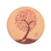 2PCS Round Cork Coasters Cup Mats Drinks Holder Placemats Table Decor(D0101HXZIJY)