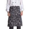 Chef Half Apron Waist Bistro Aprons with Pocket for Kitchen Cafe Cooking Baking(D0101HXZPPG)