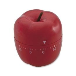 Baumgartens Apple Timer, 0-60 Minutes, Red Case Pack 4(D0102H72GTU)