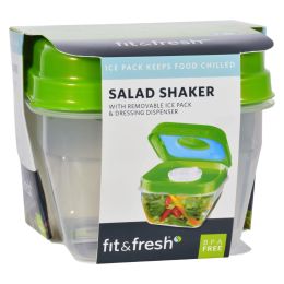 Fit and Fresh Salad Shaker - 1 Container(D0102H7H5JA)