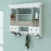 Wooden Kitchen Wall Cabinet White(D0102HE0R9W)