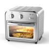 Geek Chef Air Fryer Toaster Oven, 4 Slice Convection Airfryer Countertop Oven,Reheat, Fry Oil-Free, Stainless Steel  XH(D0102HE1HE7)