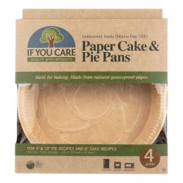 If You Care Pie Baking Pans - Paper Cake - Case of 6 - 4 Count(D0102HHF1VU)