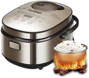 JOYDEEM AIRC-4001 Smart Induction Heating System Rice Cooker, 24-hours Pre-set Timer, 4 L 8 Cup Capicity(D0102HPDQI7)