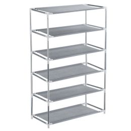 3/4/5/6/7-Tier Shoe Tower Shelf Organizer(D0102HPKWPV)
