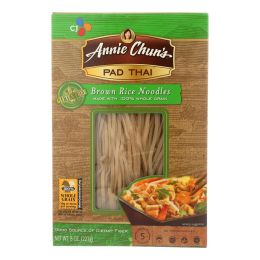 Annie Chun's Pad Thai Brown Rice Noodles - Case of 6 - 8 oz.(D0102HXNJEW)