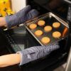 6 Pieces Non-Slip Pot Holders Heat Resistant Insulation Oven Mitts Kitchen Baking Tool(D0101HET1SU)