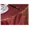 Weddings Banquets Hotels Tabletop Accessories Round Tablecloths 220x220CM (Wine-red)(D0101HEIES7)