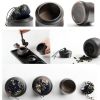 Tea Coffee Tin Porcelain Kettle Home Kitchen Storage Containers Best Gift-A5(D0101HR7GU7)