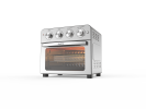 Toaster Oven Air Fryer Combo, Countertop Convection Oven with 4 Accessories & Recipes, Easy Clean, Stainless Steel, Silver(D0102HEVWV7)